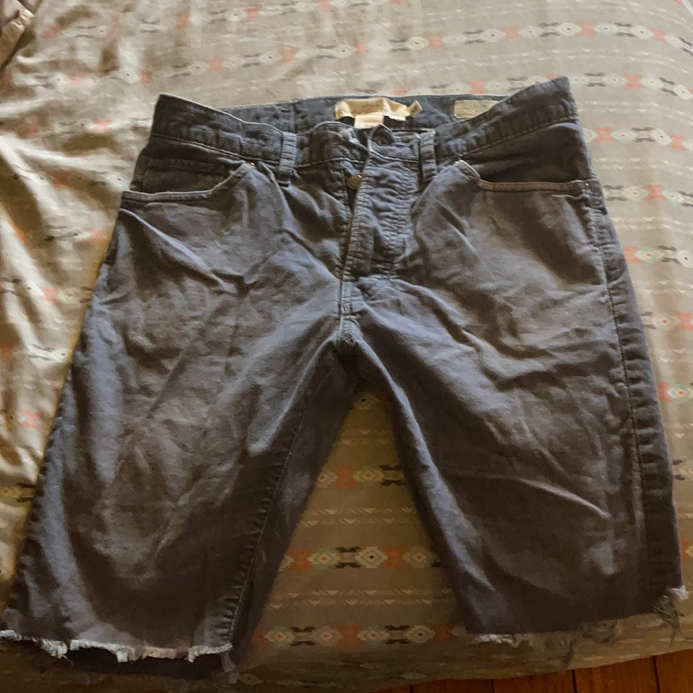 H&M L.O.G.G. Corduroy Cut-Off Shorts